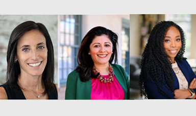 headshots of 3 women